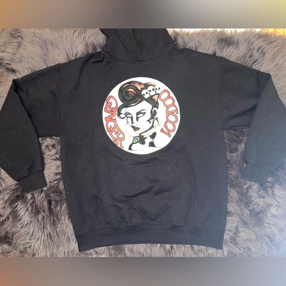 Gildan Black Hoodie